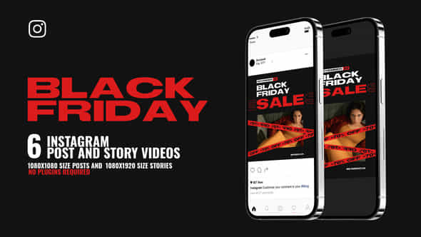 Black Friday Intagram - VideoHive 40441810