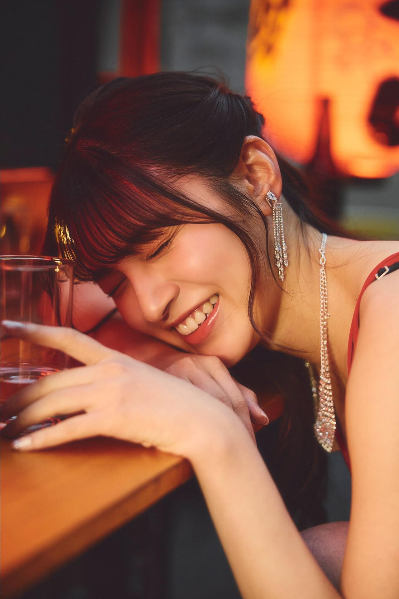Yui Kojina 神志那結衣, SPA！デジタル写真集 「赤いドレスを脱いだら……」 Set.01(4)
