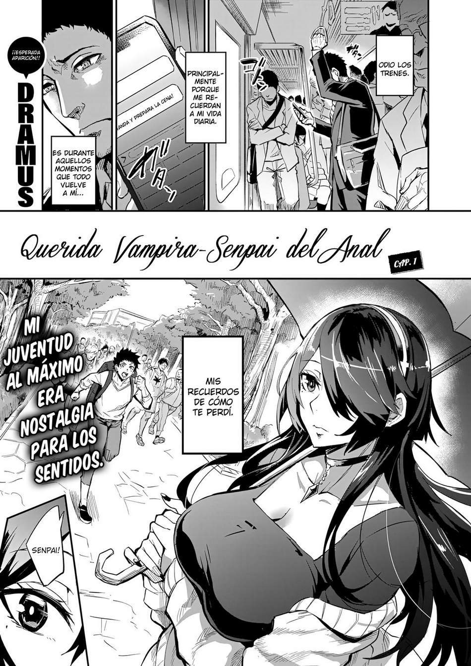 Querida Vampira-Senpai del Anal #1 - Page #1