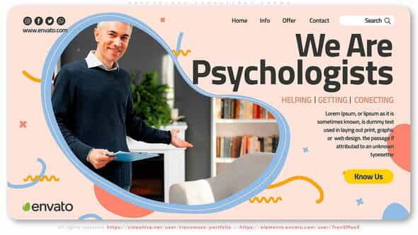 Psychology Consultant Promo - VideoHive 33877798
