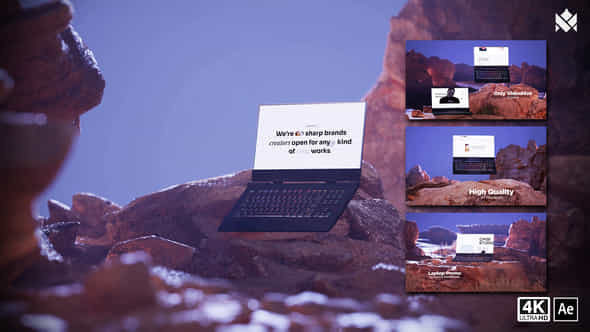 Laptop Mockup - VideoHive 47377513