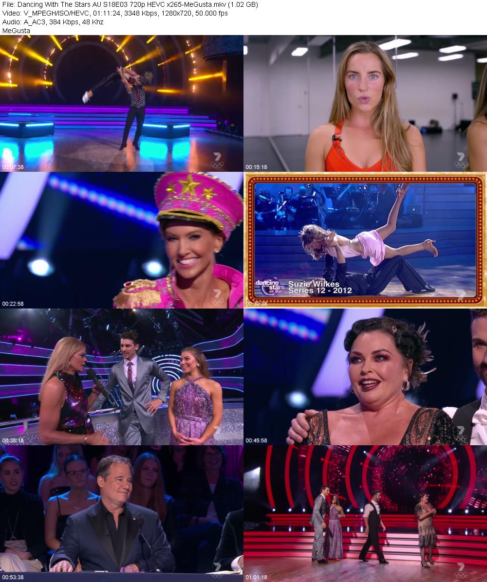 Dancing With The Stars AU S18E03 720p HEVC x265