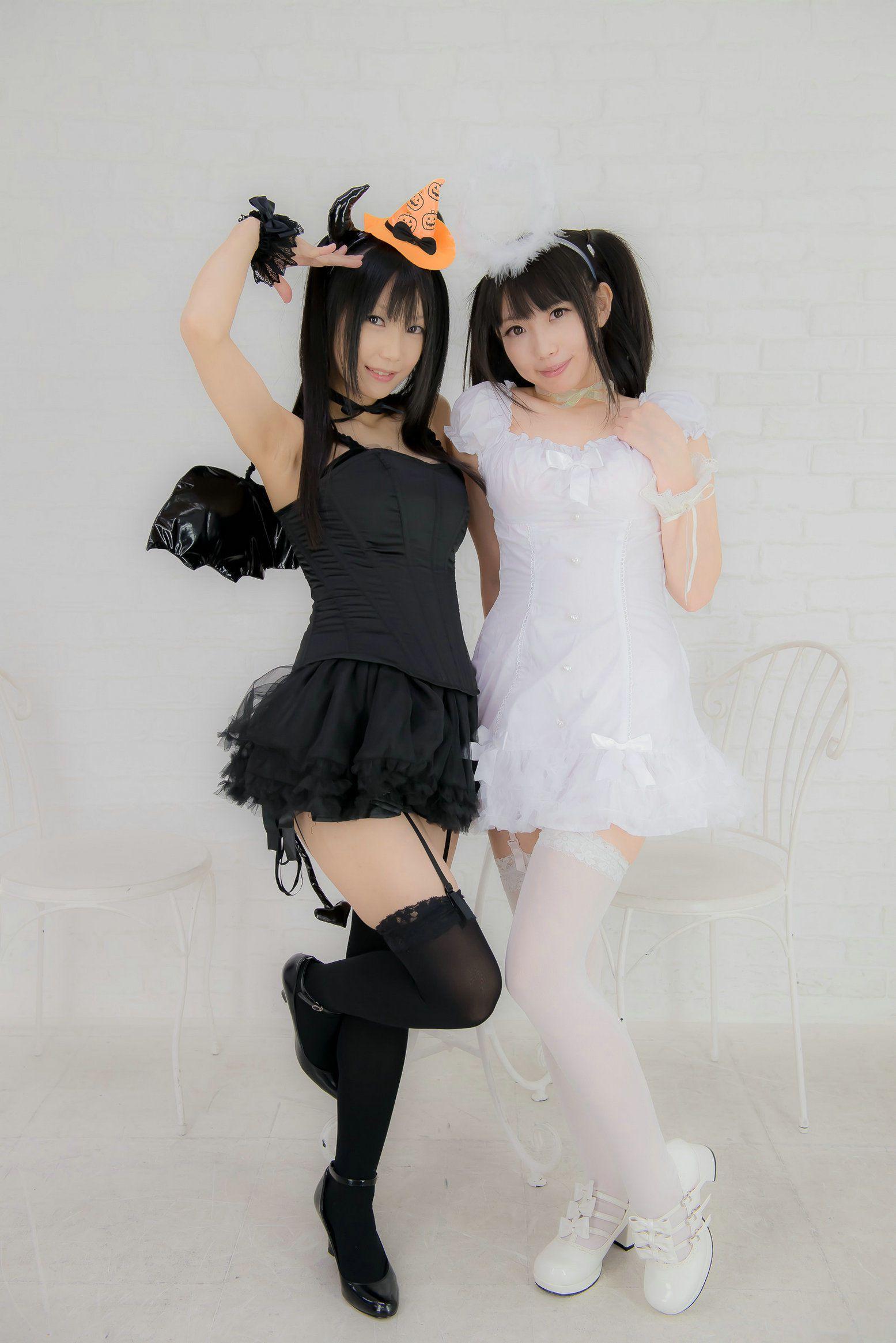 れんふりーど&天使みゅ。《Twin Closet》 [Heruheru3] 写真集(81)