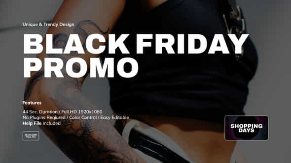 Black Friday Promo - VideoHive 48995932