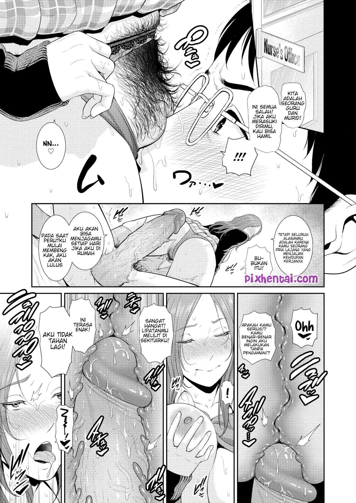 Komik Hentai Relaxing in The Nurse's Office Manga XXX Porn Doujin Sex Bokep 13