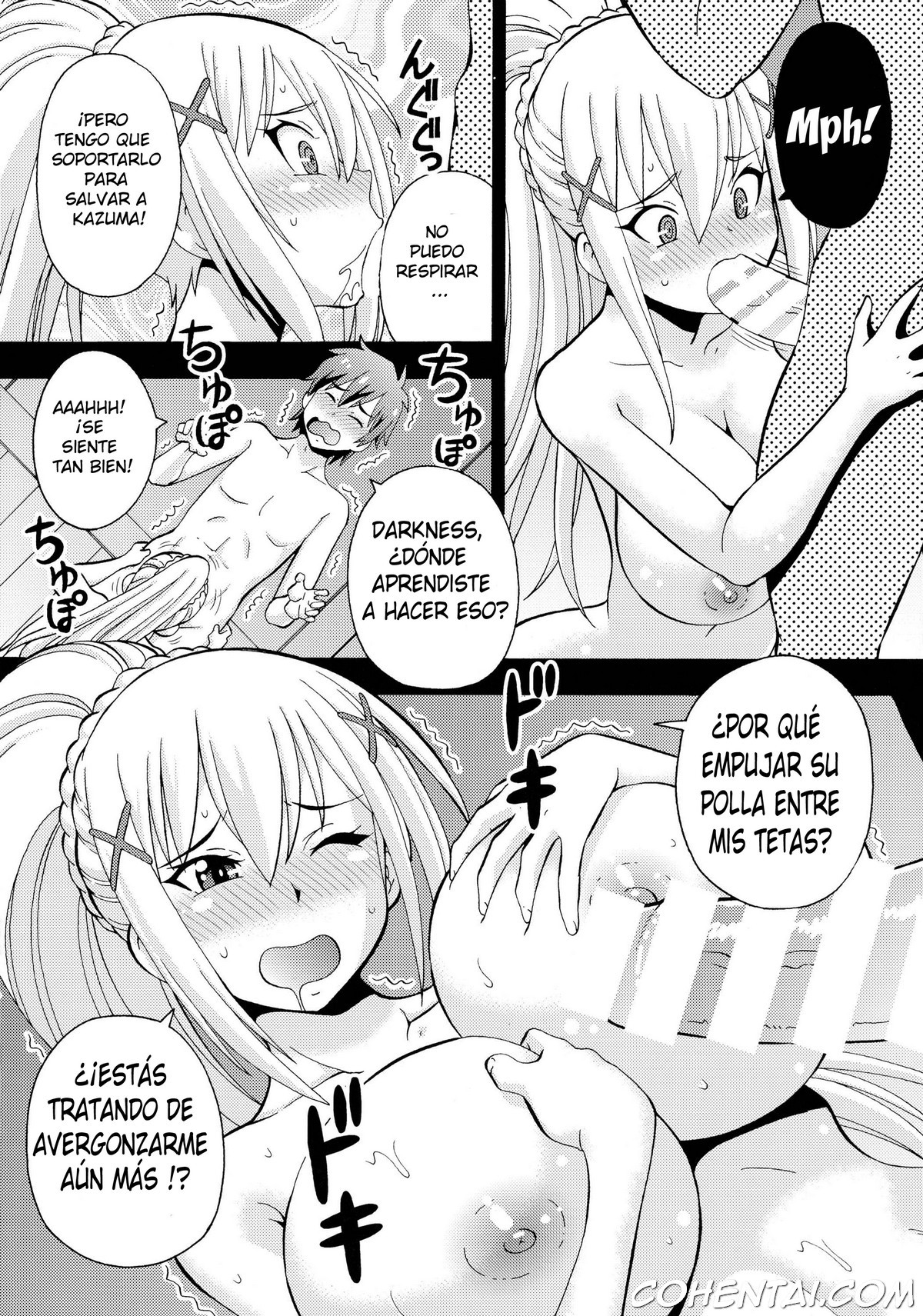 Ero Subarashii Sekai ni Nakadashi o! 2 (Kono Subarashii Sekai ni Syukufuku o!) xxx comics manga porno doujin hentai español sexo 