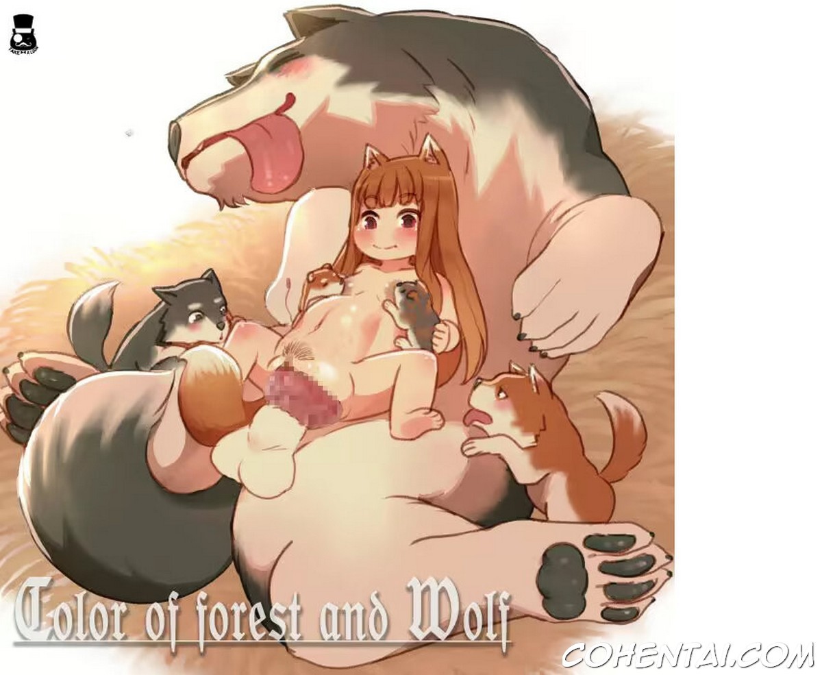 Color of Forest and Wolf (Ookami to Koushinryou) xxx comics manga porno doujin hentai español sexo 