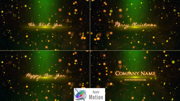 Christmas Title Opener - VideoHive 41938304