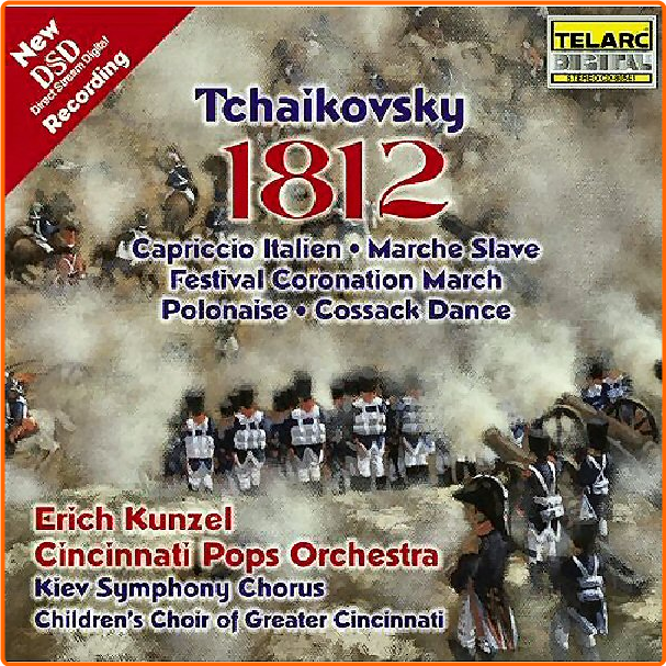 Tchaikovsky (1812) Overture, Marche Slave & Ors Erich Kunzel, Cincinnati Pops Orchestra New DSD Recording CN4z5HmQ_o