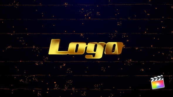 Gold Logo Reveal (Particles Intro) - VideoHive 26656105