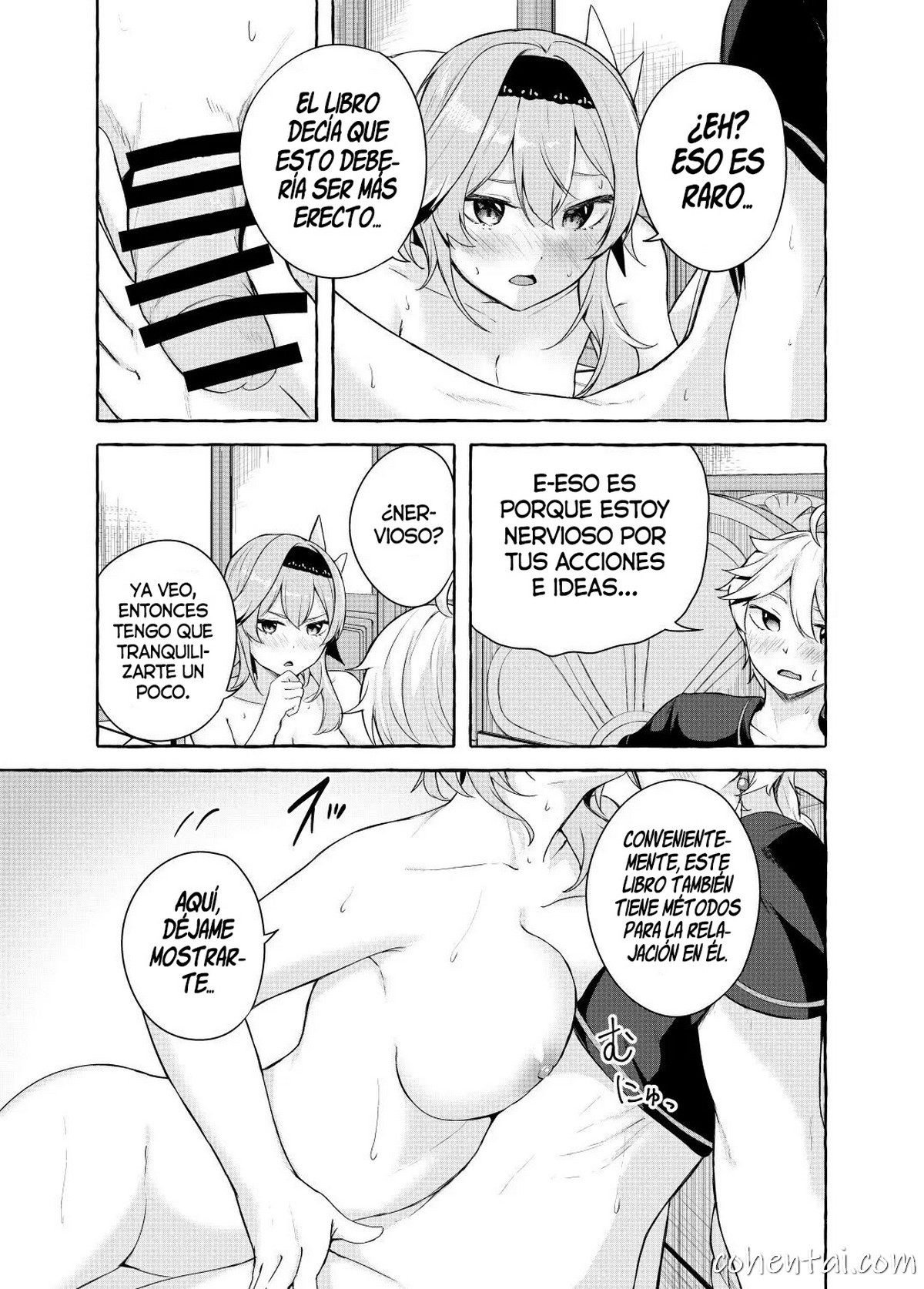 Eula no Youkai Hannou (Genshin Impact) manga hentai xxx español