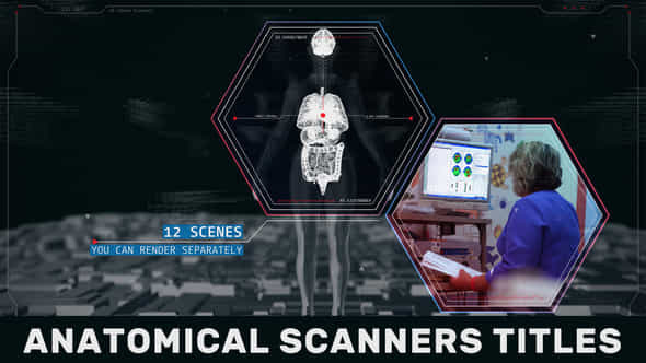Anatomical Scanner Titles - VideoHive 42761562