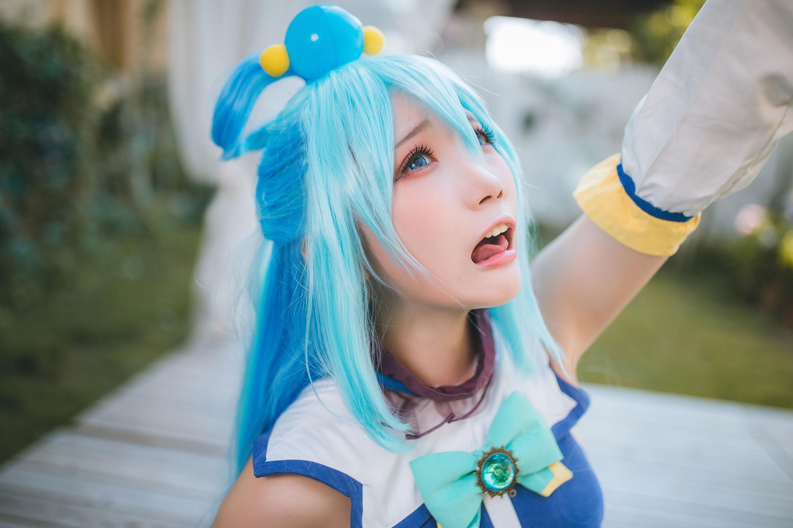 [网红COSER] 瓜希酱福利 – 阿库娅 写真集(2)