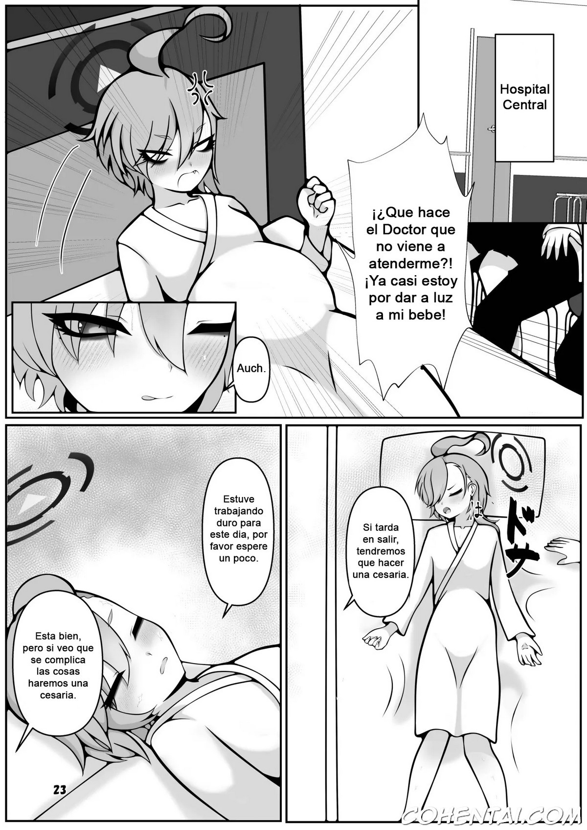 Neru to Alice ga Mama ni Naru made ~Sensei to Kurasu Totsukitooka~ (Blue Archive) xxx comics manga porno doujin hentai español sexo 