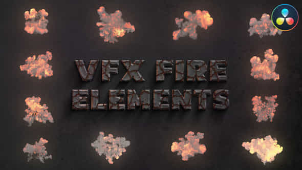VFX Fire Elements - VideoHive 47704815