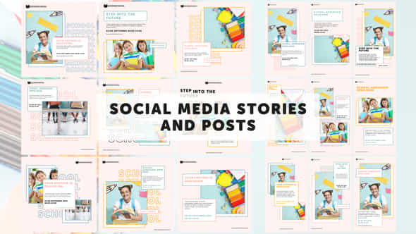 Social Media Stories And Posts - VideoHive 51318360