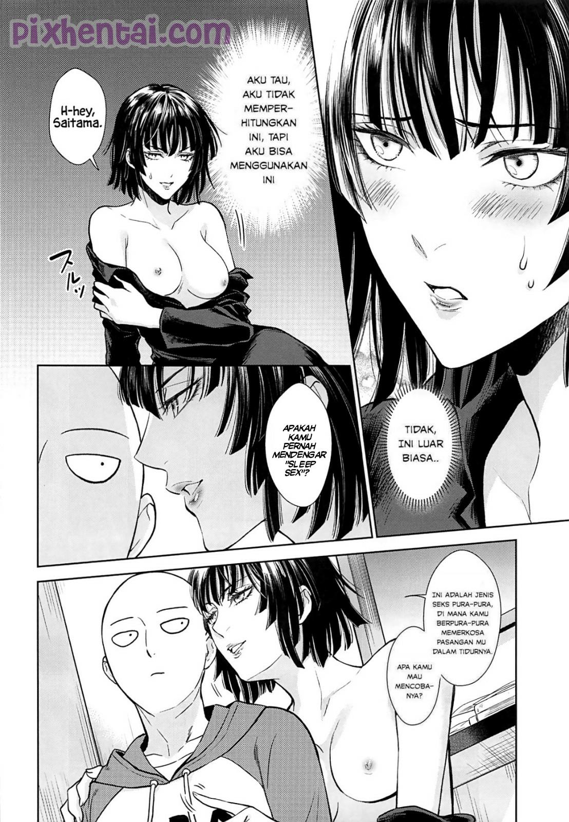 Komik Hentai One-Punch Man : Fubuki Dientot Saitama hingga Pingsan Manga XXX Porn Doujin Sex Bokep 11