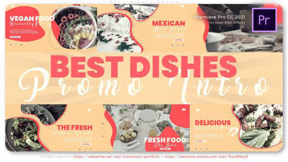Best Dishes Promo - VideoHive 39985058