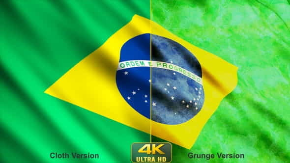 Brazil Flags - VideoHive 24630593