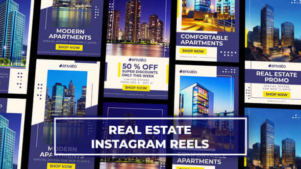 Real Estate Instagram Reels After Effects Template - VideoHive 49523802