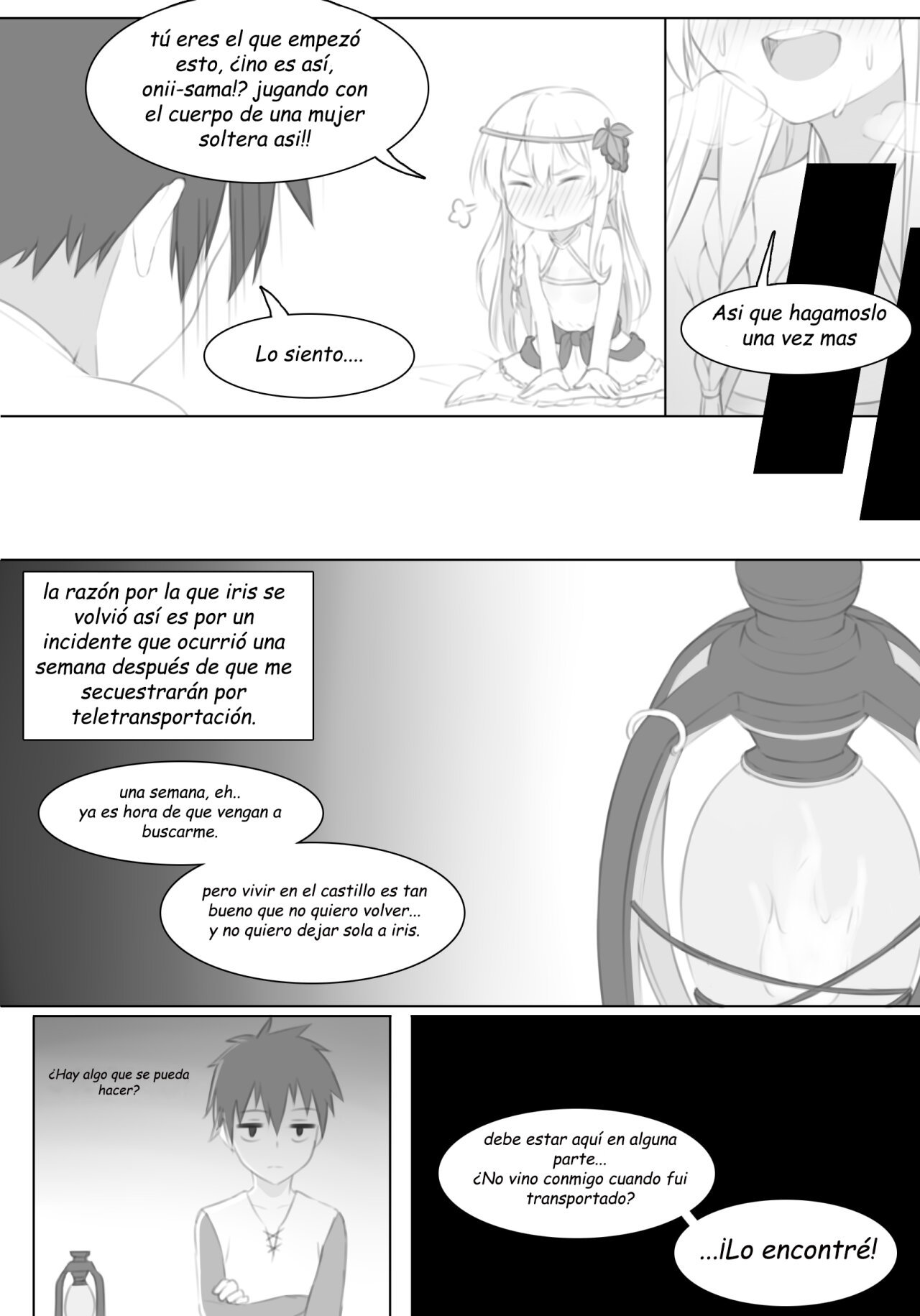 Untitle iris comic - 2