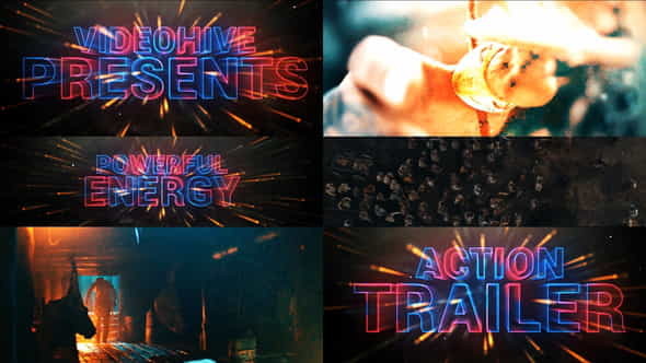Cinematic Neon Trailer Teaser - VideoHive 28756881
