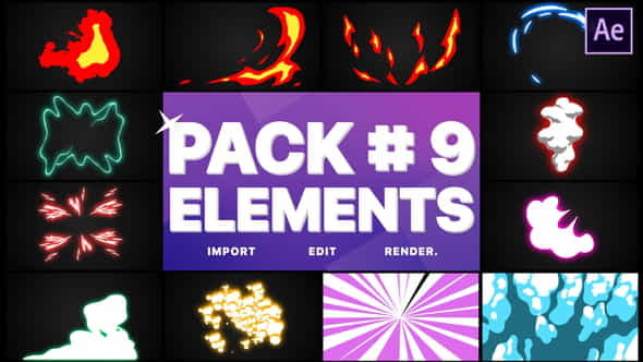 Flash FX Elements Pack 09 - VideoHive 28410665