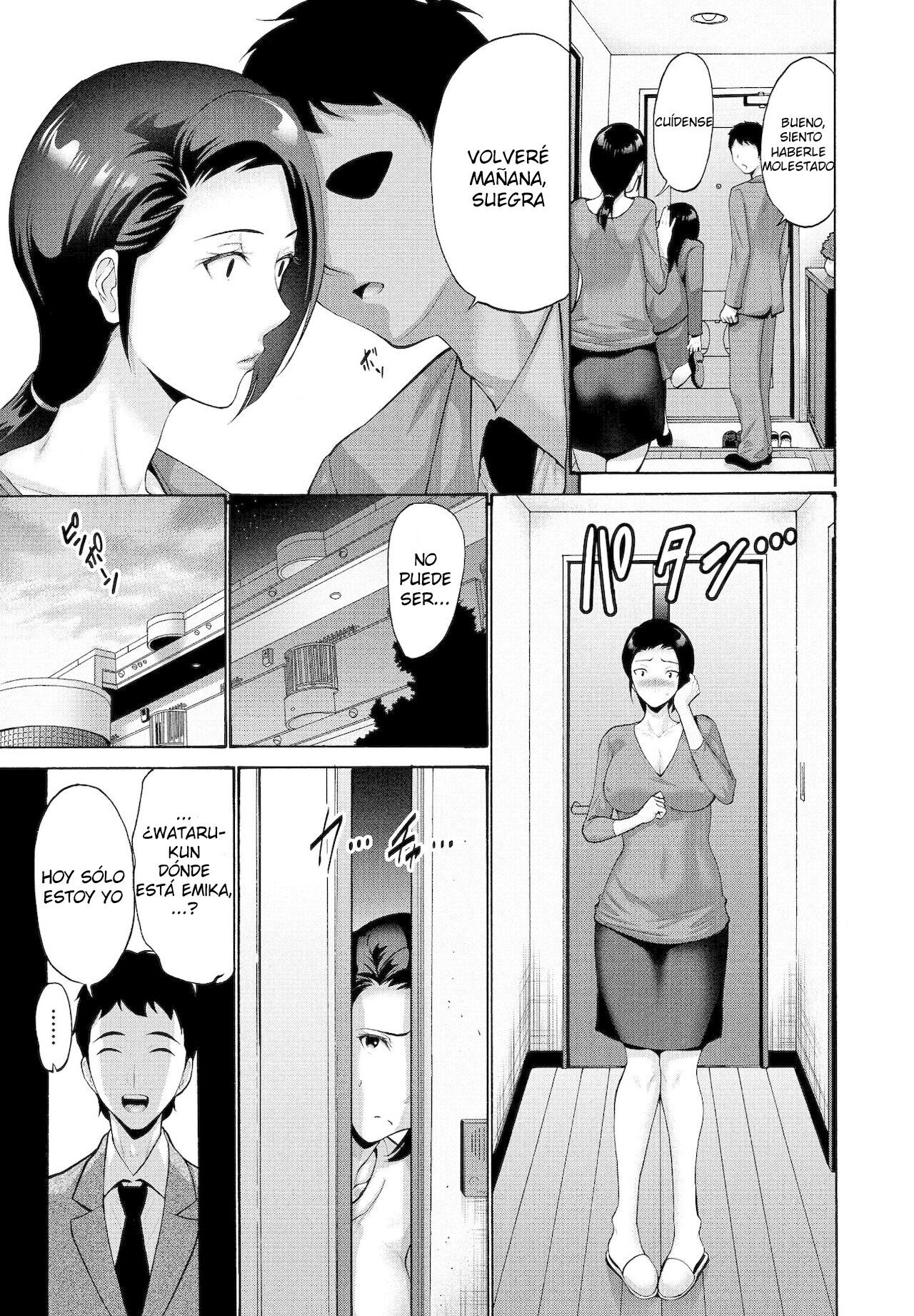 [Nishikawa Kou] Musume no Kawari ni Watashi ga (COMIC Penguin Club 2022-01) [Spanish] [Digital]