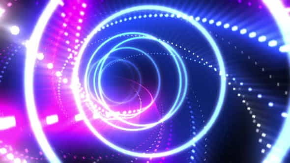 Neon Light VJ Loop 03 - VideoHive 27243963