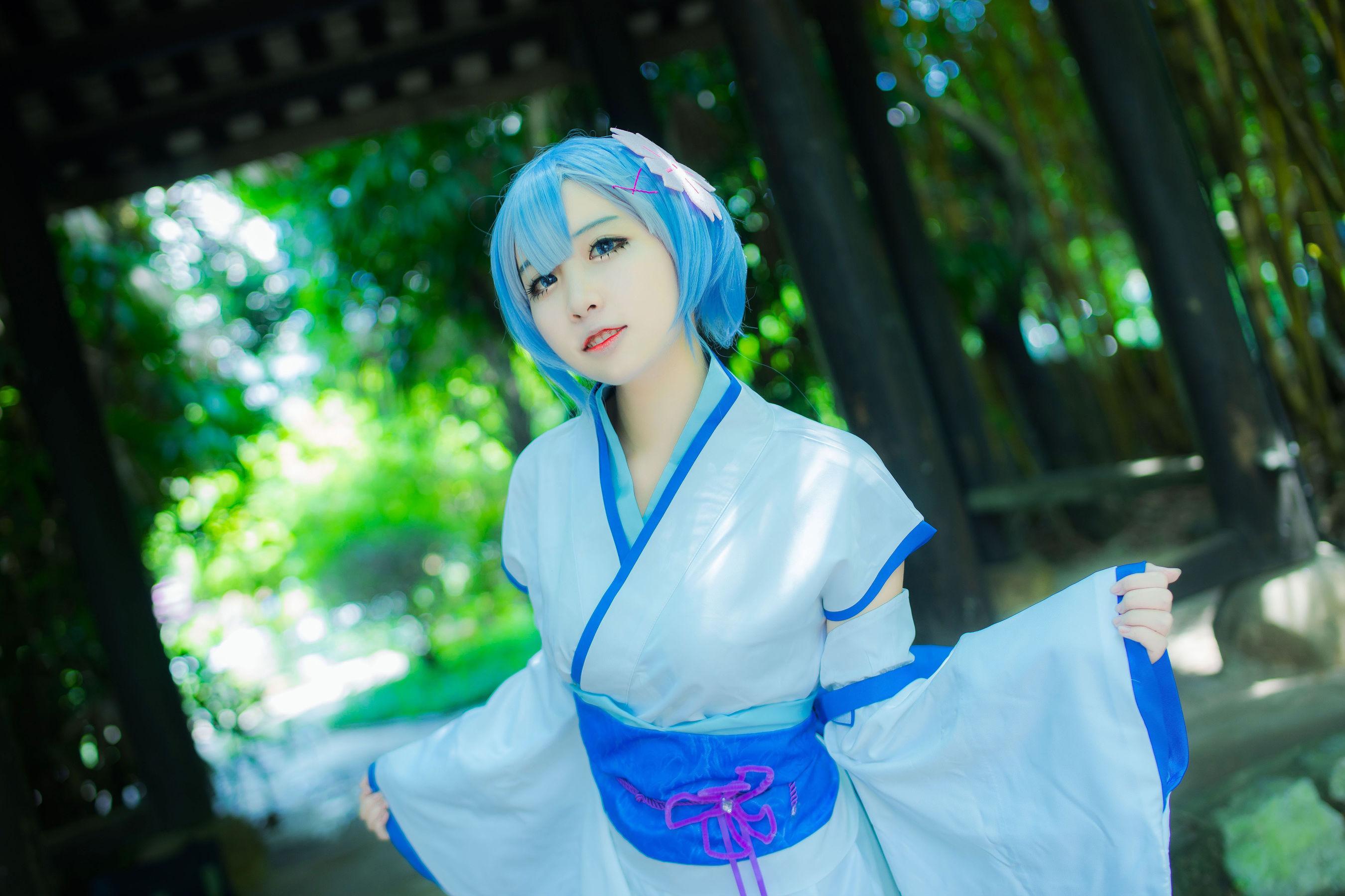 [Cosplay] 二佐Nisa – 蕾姆幼年(2)