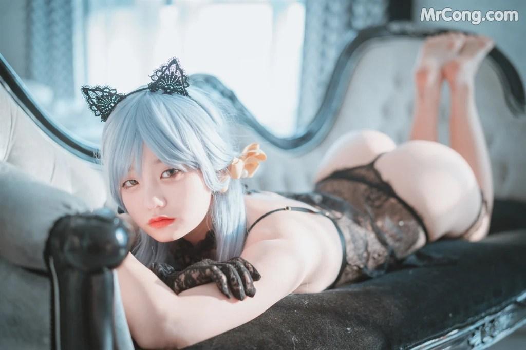 DJAWA Photo - Jeong Jenny (정제니): "Schwarz und Wei Katzenmädchen" (34 photos)(10)