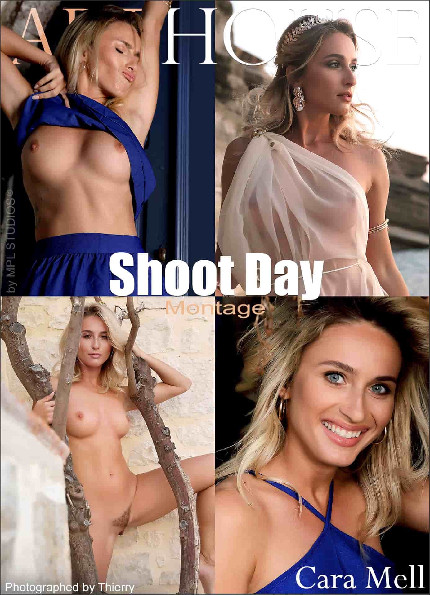 Shooting Day in Greece - Cara Mell - Shoot Day