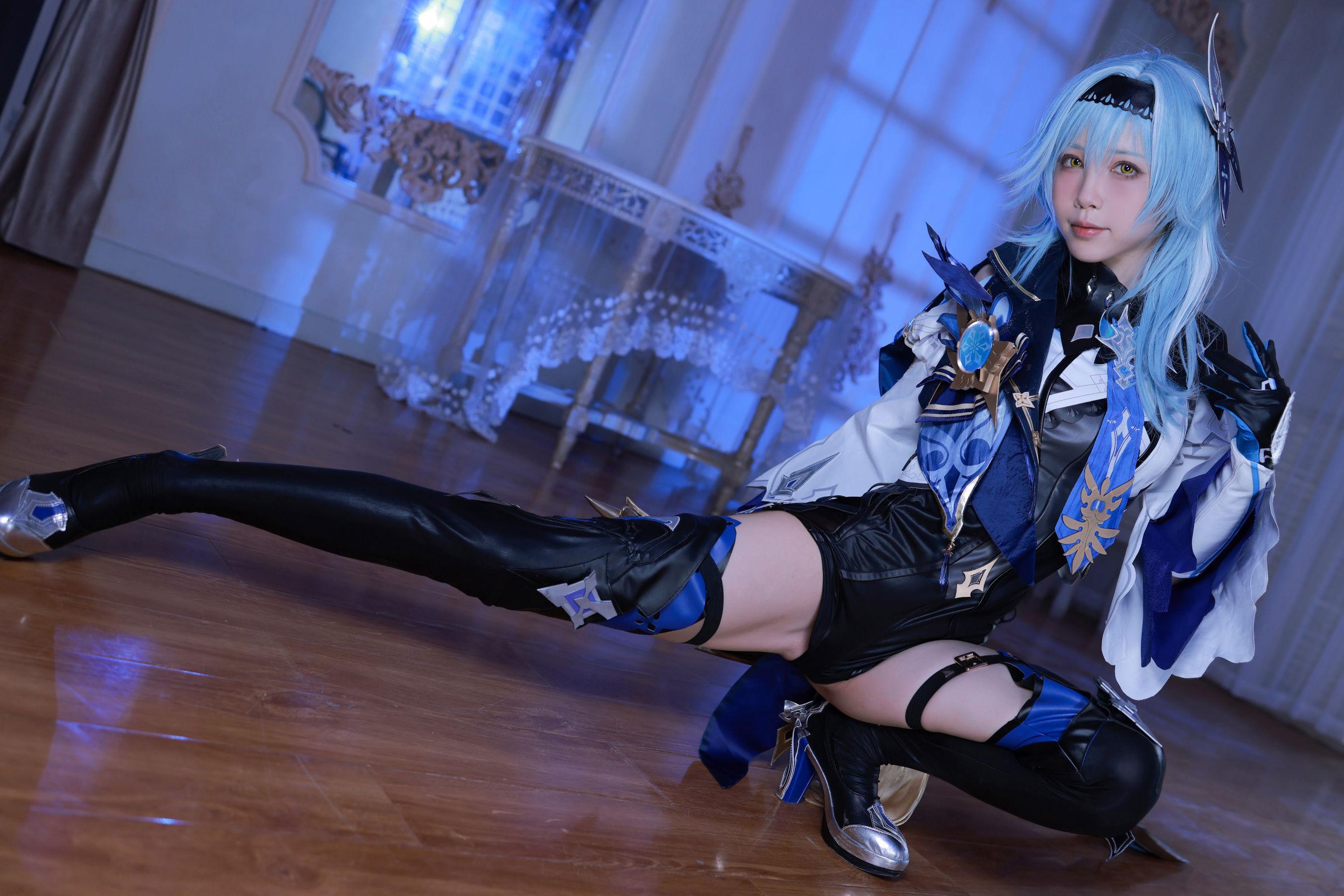 [网红COSER] 动漫博主水淼aqua – 原神优菈 原造(12)