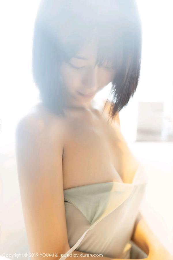 尤蜜荟VOL.370蓝夏Akasha性感浴室写真(10)