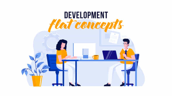 Development - Flat - VideoHive 32322522