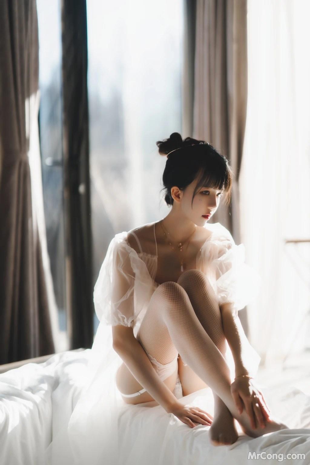 Coser@桜桃喵 Vol.148: 白紗糖 (69 photos)(7)