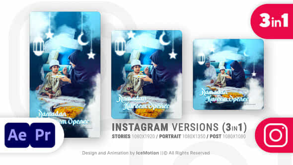 Instagram Ramadan Kareem - VideoHive 36738941