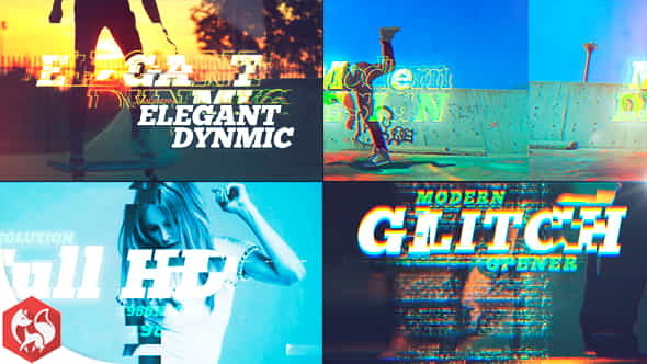 Glitch Opener - VideoHive 19929942