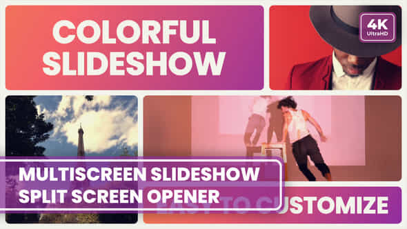 Multiscreen Gallery Slideshow Split Screen Slideshow - VideoHive 51389901