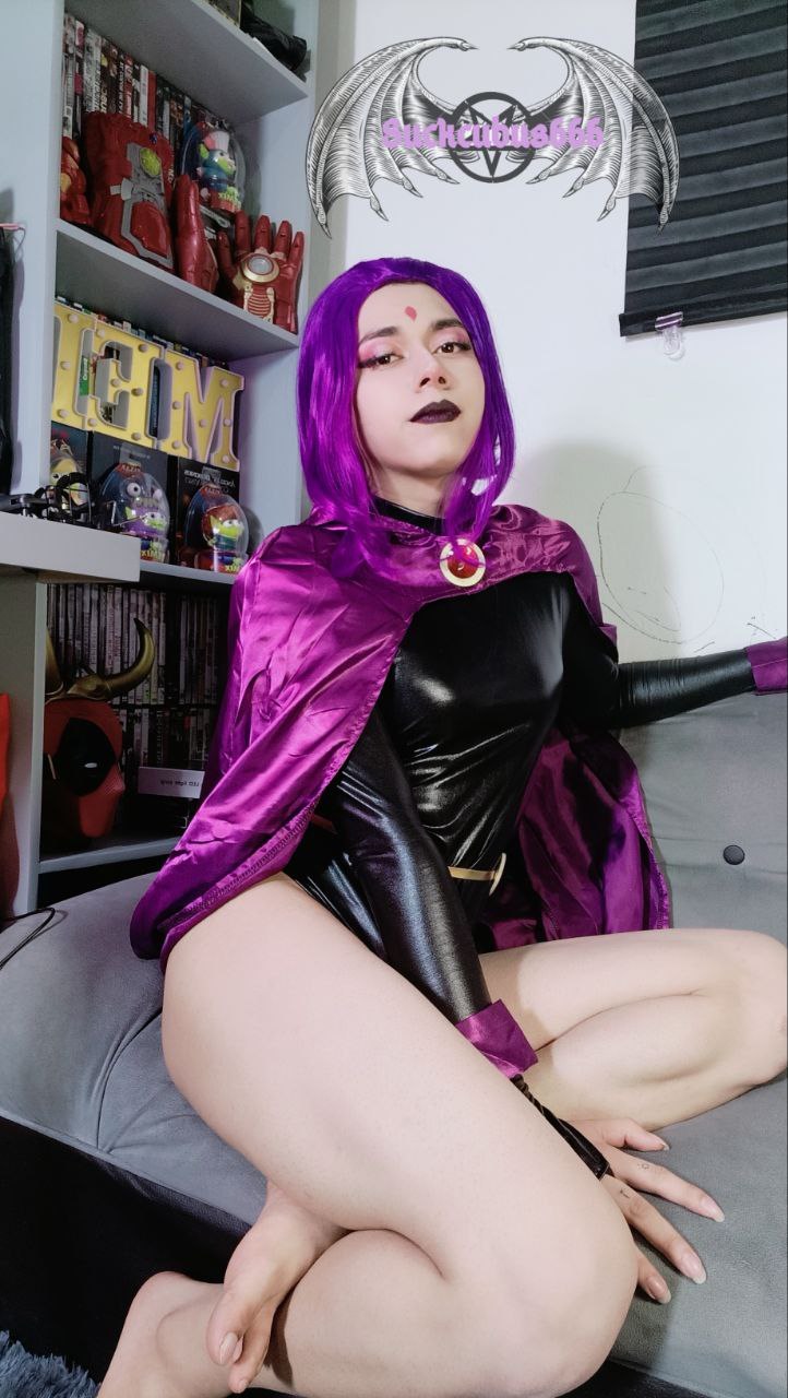 Succubus Trap Boy - Raven