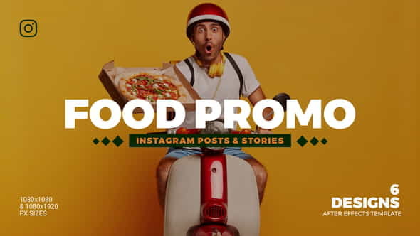 Food Promo Instagram Post - VideoHive 32946850