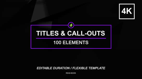 Titles Pack - VideoHive 19893090