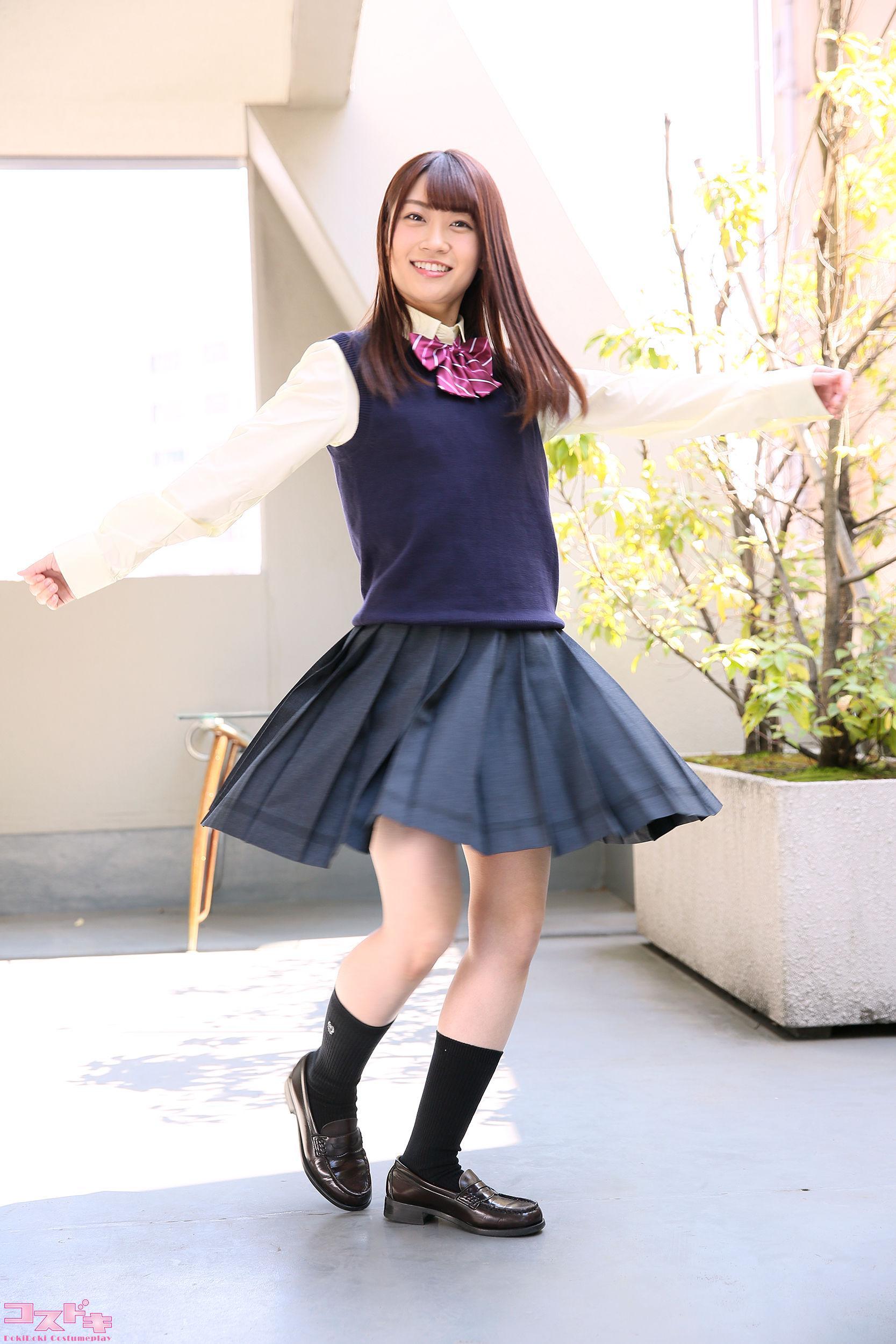 [Cosdoki] Ichika Kasagi 笠木いちか kasagiichika_pic_seifuku1(3)