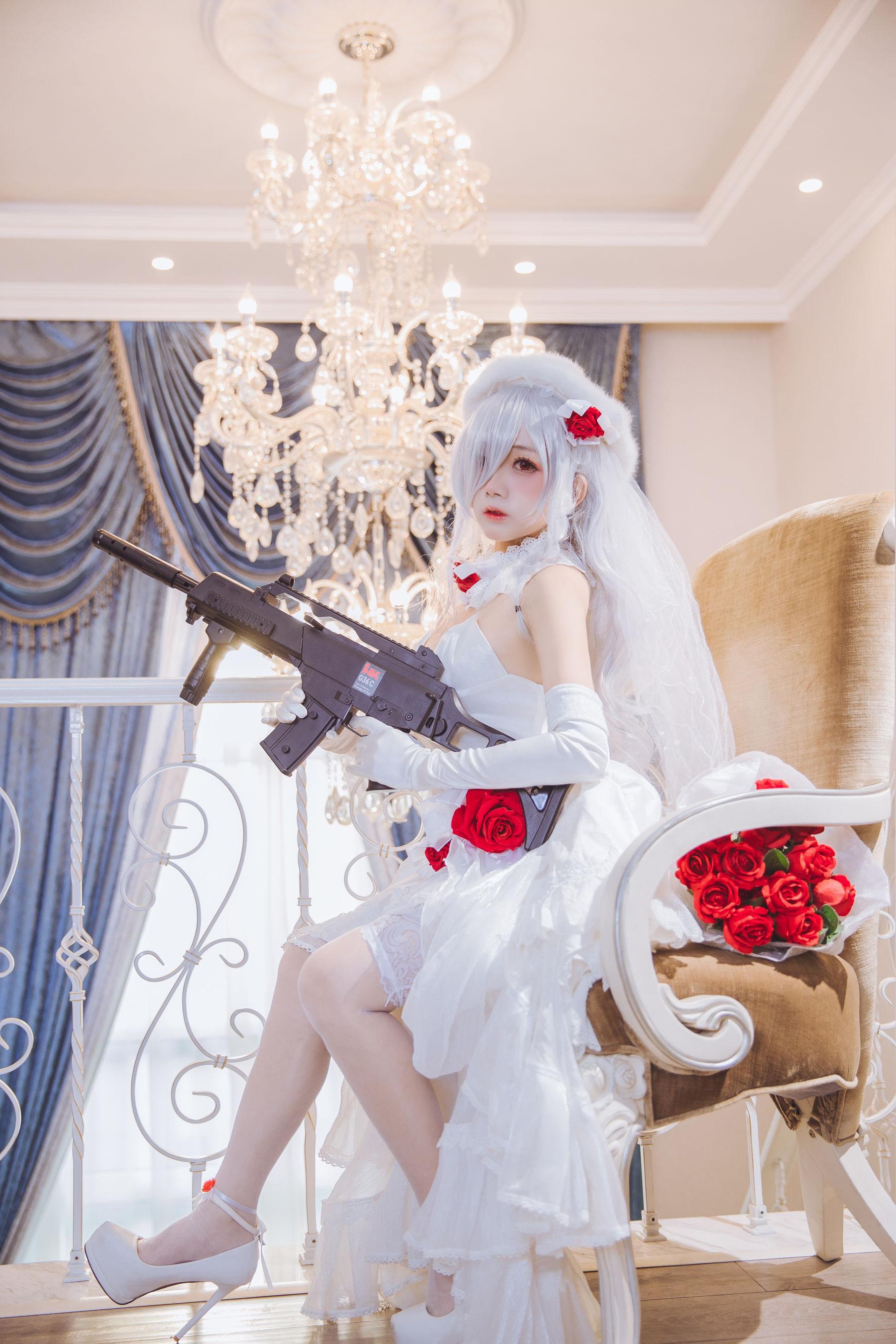 [网红Coser] 日奈娇 《g36c 礼服》 写真集(32)