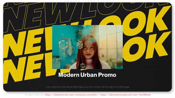 Modern Urban Promo - VideoHive 53875568