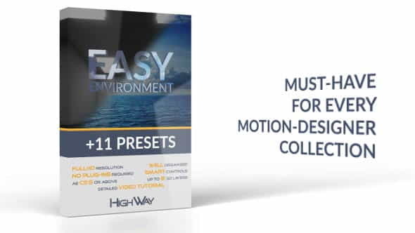 Easy Environment + 11 Presets - VideoHive 17607085