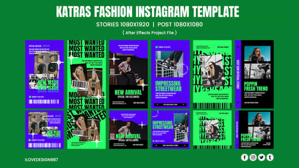 Katras Fashion Instagram - VideoHive 46912060