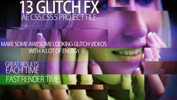 Video glitch FX - VideoHive 2753756