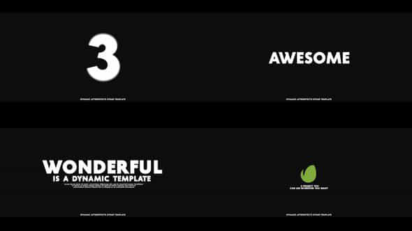 Dynamic Typo Intro - VideoHive 47382822