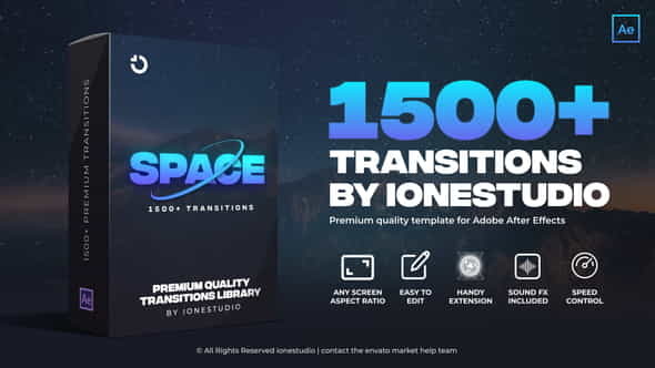 1500+ Transitions for After Effects - VideoHive 37533954
